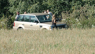 Policijos pareigūnai įvykio vietoje