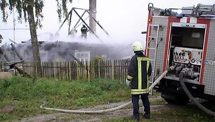 Gaisro vietoje