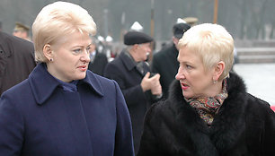 Dalia Grybauskaitė ir Irena Degutienė