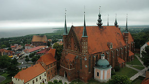 Vaizdas į Fromborko katedrą