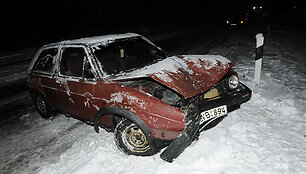 Sudaužytas automobilis