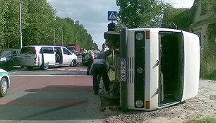 Avarija S.Dariaus ir S.Girėno g. 2010.05.20