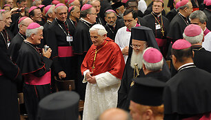 Po graikų ortodoksų patriarcho Bartolomejaus I kalbos