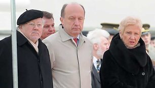 Vytautas Landsbergis, Andrius Kubilius ir Irena Degutienė