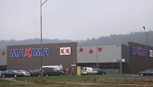 Bankomatas pavogtas i&scaron; &scaron;ios parduotuvės