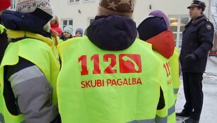 Akcija, kuria populiarinamas pagalbos numeris 112
