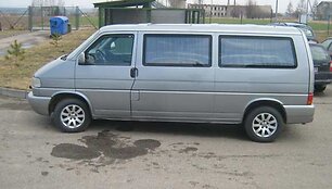 Sulaikytas mikroautobusas