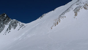 Pavojingiausia žygio vieta - Denali Pass