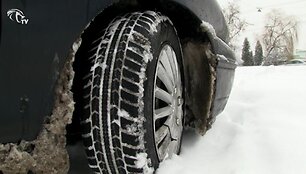 KTU studentai organizuoja žiemos &scaron;onaslydį.