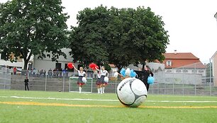 Miesto savivaldybė tvarko mokyklų sporto aik&scaron;teles. 