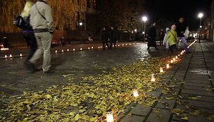 Projekto  &bdquo;Sielų upė&ldquo; organizatoriai džiaugėsi, kad &scaron;iais metais jiems nesutrukdė lietus.