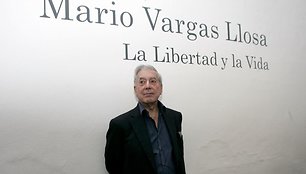 Peru rašytojas Mario Vargasas Llosa