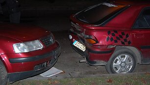 Įvykio vietoje.