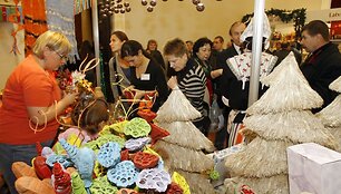 2009 m. Tarptautinės Kalėdų labdaros mugės akimirka