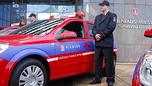 Kaip reikšmingiausius miestui 2008-ųjų darbus Vilniaus meras įvardijo municipalinę policiją.