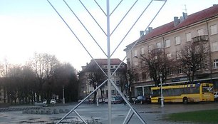 Lietuvininkų aikštėje bus uždegta didžioji Menora.