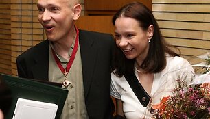 Eglė &Scaron;pokaitė ir Povilas Budrys