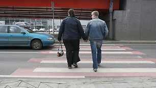 Nesaugi perėja prie Savanorių žiedo bus panaikinta gegužę.