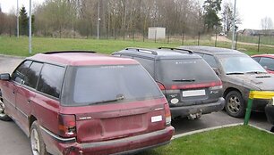 Kontrabandininkų automobiliai