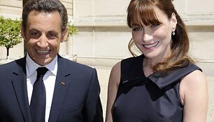 Nicolas ir Carla Sarkozy
