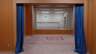 Taip atrodo egzekucijų kambarys.