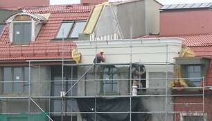 Prognozuojama, kad kitąmet darbo statybose dar labiau mažės.
