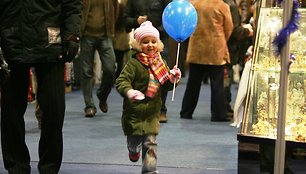 Daugiausia džiaugsmo mugė kėlė mažiesiems lankytojams.