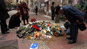 Protestus Graikijoje i&scaron;provokavo 15-mečio jaunuolio žūtis.