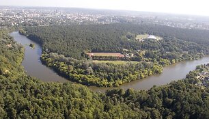 Vingio parkas i&scaron; pauk&scaron;čio skrydžio.