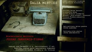 Renginys &bdquo;&Scaron;alia mirties&ldquo;