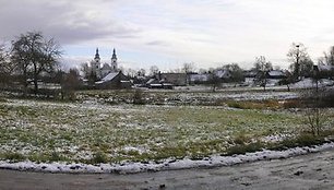 Žemaičių Kalvarijos miestelio panorama