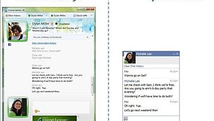 „Windows Live Messenger“ sujungtas su „Facebook“