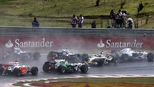 Akimirkos i&scaron; Brazilijos GP