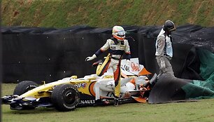 Akimirkos i&scaron; Brazilijos GP