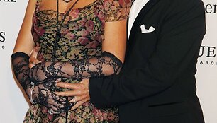 Rodas Stewartas su žmona Penny Lancaster