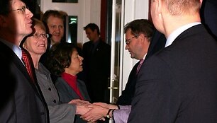 Arvydas Sabonis Liublianoje dalyvavo Lietuvos valstybės atkūrimo dienos minėjime.