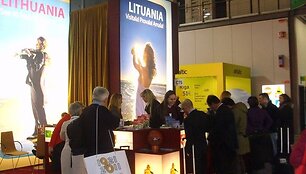 Lietuvos stendas Milane vykstančioje parodoje