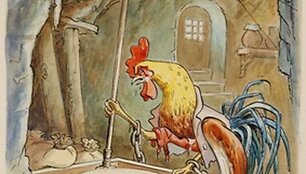Pasaka &bdquo;Katinėlis ir gaidelis&ldquo;