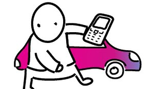 Ar galima atrakinti automobilį telfonu?