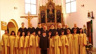 Kauno Vytauto Didžiojo bažnyčios kamerinis choras &bdquo;Cantate Domino&ldquo;.