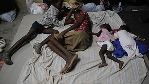Haičiui smogusios audros Hanna sukeltų potvynių nukentėjo 650 tūkst. žmonių, i&scaron; jų 300 tūkst. vaikų.