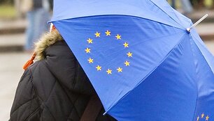  Lietuviai optimisti&scaron;kai žvelgia į narystę Europos Sąjungoje.