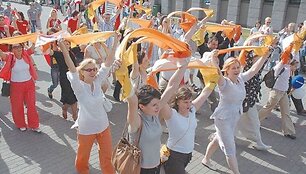 Alyti&scaron;kiai i&scaron;tikimi tradicijoms &ndash; jie ir &scaron;iemet &scaron;venčia miesto &scaron;ventę.