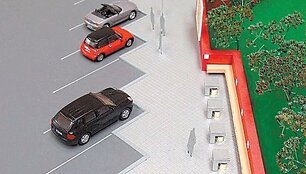 Miesto vartais i&scaron;rinktas projektas geriau atrodo i&scaron; pauk&scaron;čio skrydžio nei i&scaron; automobilio įvažiuojant į miestą.