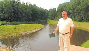 Šis tvenkinys „uždirbo“ ukmergiškiui didžiulę baudą bei ketvirtąjį infarktą.