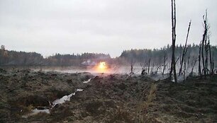 Dujotiekio avarija &Scaron;irvintų rajone