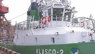 Papildytas antruoju dvyniu, KLASCO pagalbinis laivynas nuo šiol užtikrins saugų „Panamax“ laivų švartavimą uoste net esant audringam orui.