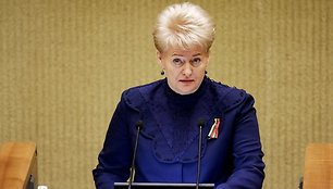 Prezidentė Dalia Grybauskaitė