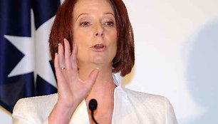 Australijos premjerė Julia Gillard