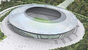 Taip atrodys &bdquo;Donbass Arena&ldquo; 